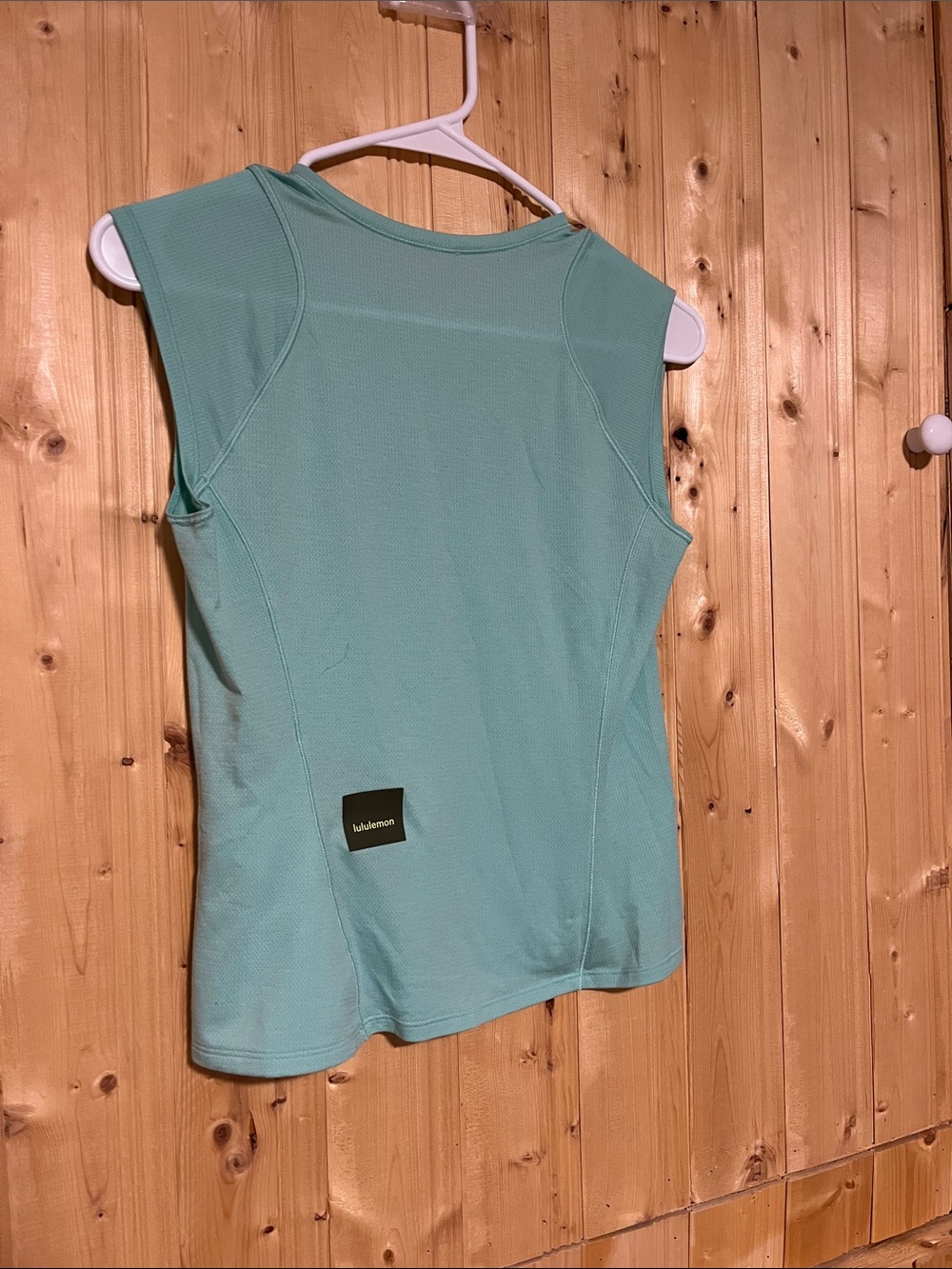 lululemon athletica Light Teal Sleeveless Performance Tank